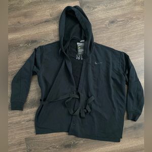 NEW Black Nike Wrap Jacket